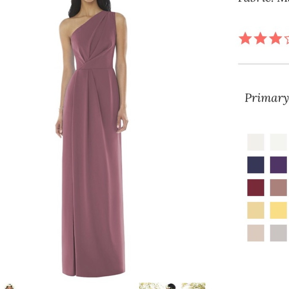 Dressy Group Bridesmaid Dress